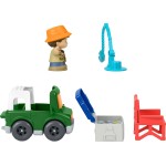 Mattel Fisher-price Little People Fishing Trip Adventure Figure & Vehicle Set for Toddlers, 5 Pieces JMT84 / JMT86 194735385430