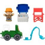Mattel Fisher-price Little People Fishing Trip Adventure Figure & Vehicle Set for Toddlers, 5 Pieces JMT84 / JMT86 194735385430