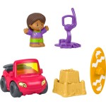 Mattel Fisher-price Little People Beach Day Adventure Figure & Vehicle Set for Toddlers, 5 Pieces JMT84 / JMT85 194735385447