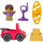 Mattel Fisher-price Little People Beach Day Adventure Figure & Vehicle Set for Toddlers, 5 Pieces JMT84 / JMT85 194735385447