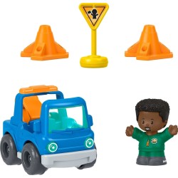 Mattel fisher-price little people - οχημα με φιγουρα and αξεσουαρ little people roadsi little people - οχημα με φιγουρα and αξεσ