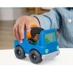 Mattel Fisher-price Little People Roadside Tow & Go Rescue Figure & Vehicle Set for Toddlers, 5 Pieces JMT84 / JMT87 19473538542