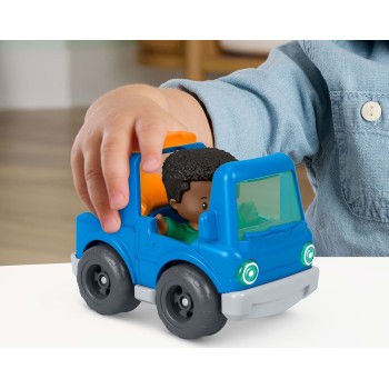 Mattel Fisher-price Little People Roadside Tow & Go Rescue Figure & Vehicle Set for Toddlers, 5 Pieces JMT84 / JMT87 19473538542