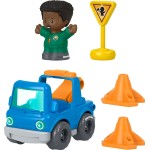 Mattel Fisher-price Little People Roadside Tow & Go Rescue Figure & Vehicle Set for Toddlers, 5 Pieces JMT84 / JMT87 19473538542