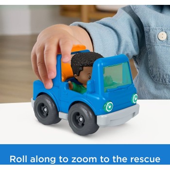 Mattel fisher-price little people - οχημα με φιγουρα and αξεσουαρ little people roadsi little people - οχημα με φιγουρα and αξεσ