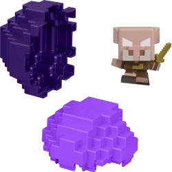 mattel minecraft - mini αυγό με φιγούρα mc piglin rush HXT64 / JJV90 194735342549