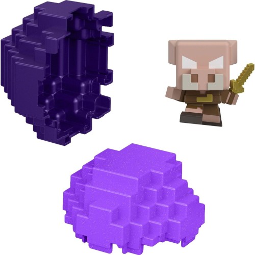Mattel Minecraft Mini Mode Spawn Egg With Surprise Mini Figure, 1.5-inch Collectible Toy (characters May Vary) HXT64 / JJV90 194