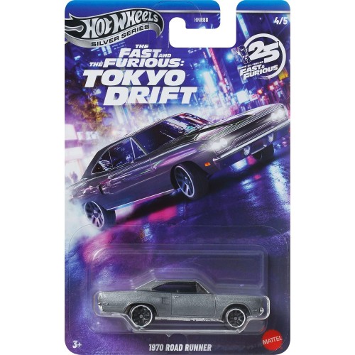 Mattel hot wheels αυτοκινητάκια - ταινίες - fast and furious hw fandf 70 road runner αυτοκινητάκια - ταινίες - fast and furious 