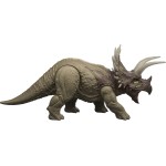 mattel jw - δεινοσαυροι με κινουμενα μελη, λειτουργια επίθεσης, ηχους and φως jurassic world wild roar triceratop jw - δεινοσαυρ