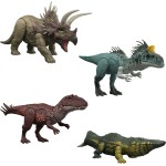 mattel jw - δεινοσαυροι με κινουμενα μελη, λειτουργια επίθεσης, ηχους and φως jurassic world wild roar triceratop jw - δεινοσαυρ