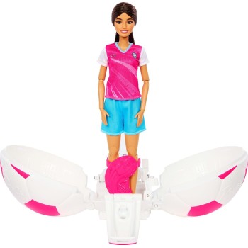 Mattel Barbie Team Barbie Roll & Reveal Soccer Player Doll and Accessories JMK20 194735378753
