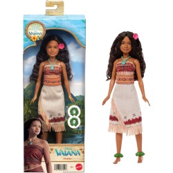 Mattel Disney Vaiana Doll With Removable Fashion & 5 Accessories, Inspired by Live Action Movie JLV15 194735369508