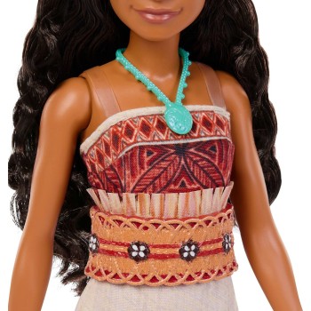 Mattel Disney Vaiana Doll With Removable Fashion & 5 Accessories, Inspired by Live Action Movie JLV15 194735369508