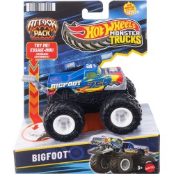 Mattel Hot Wheels Monster Trucks Attack Pack Vehicle With Special Action Feature (styles May Vary) JMK92 / JMK93 194735379545