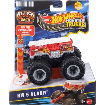 Mattel hot wheels monster trucks οχηματα - attack pack hwmt attack 5 alarm JMK92 / JMK98 194735379484