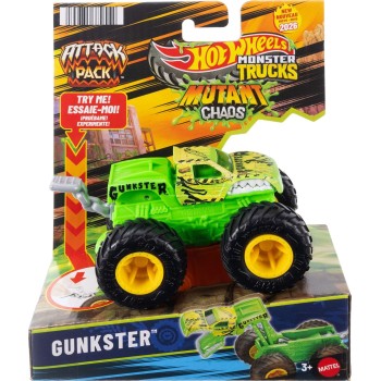 Mattel Hot Wheels Monster Trucks Attack Pack Vehicle With Special Action Feature (styles May Vary) JMK92 / JML01 194735379552
