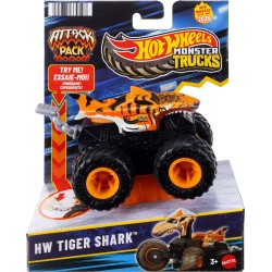 Mattel hot wheels monster trucks οχηματα - attack pack hwmt attack shark wreak JMK92 / JMK96 194735379507