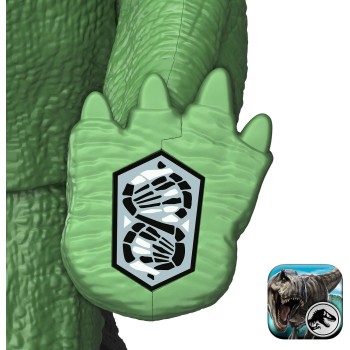 Mattel Jurassic World Gigantic Thrashers Stegosaurus Dinosaur Action Figure Toy, 2 Attacks & Evolve Feature JGB92 / JKL85 194735