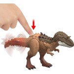 Mattel Jurassic World Gigantic Thrashers Gorgosaurus Dinosaur Action Figure Toy, 2 Attacks & Evolve Feature JGB92 / JKL86 194735