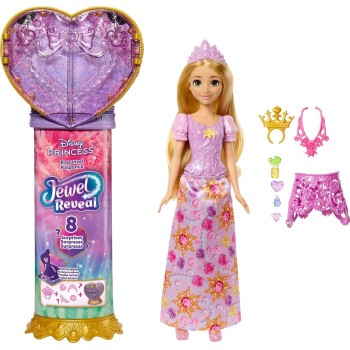 mattel disney princess - ραπουνζελ με κοσμηματοθηκη JLK28 194735365869