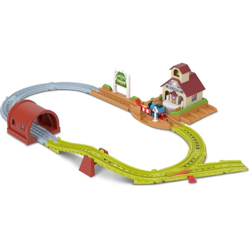 Mattel Thomas & Friends Bell Station Train Set by Fisher-price With Push-along Thomas Engine & Track JLL35 194735366828