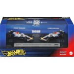 Mattel Hot Wheels Premium Visa Cash App Racing Bulls Formula One Team 2-pack With Lawson & Hadjar Racecars JMM89 / JMM94 1947353