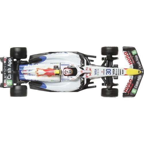 Mattel Hot Wheels Premium Visa Cash App Racing Bulls Formula One Team 2-pack With Lawson & Hadjar Racecars JMM89 / JMM94 1947353