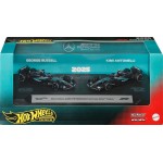 Mattel Hot Wheels Premium Mercedes-amg Petronas Formula One Team 2-pack With Russell & Antonelli Racecars JMM89 / JMM93 19473538