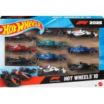 Mattel hot wheels aytokινηtakia f1 - σετ των 10 JMM24 194735380831