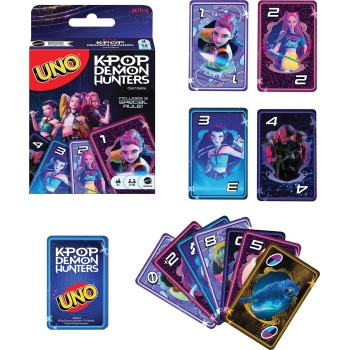 mattel uno k-pop demon hunters JRV01 194735428175