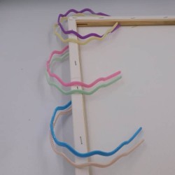 Azure accessories Children's Double Zig Zag Stick In Various Colors XA-0747 5200419217142