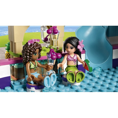 LEGO Friends Καλοκαιρινή Πισίνα Της Χάρτλεϊκ 41313 5702015866392