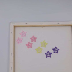 Azure accessories Children's Set Of 2 Click Clack Star In 4 Shades XA-0753 5200419217203
