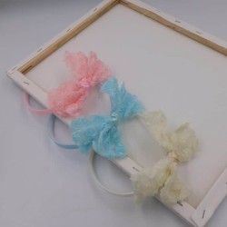 Azure accessories Children's Tie With Tulle Bow In 3 Shades XA-0746 5200419217135
