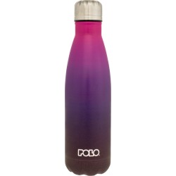 Θερμός polo stainless steel 500ml μωβ/φουξ 949004-8415 5201927151478