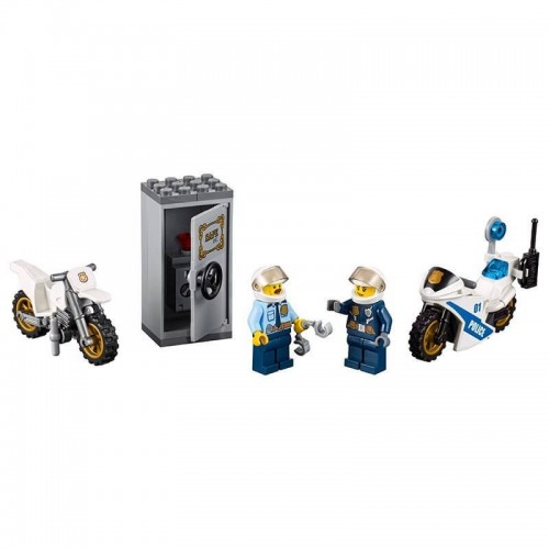 LEGO City Police Φασαρίες Με Ρυμουλκό Φορτηγό 60137 5702015865234