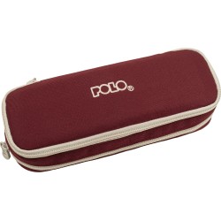 Polo κασετίνα βαρελάκι διπλή duo box μπορντώ/πάγου 937004-3324 5201927150846
