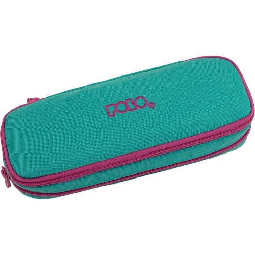 Polo κασετίνα βαρελάκι διπλή duo box μπλε/σκούρο φούξ 937004-5644 5201927150877