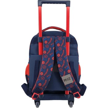 Diakakis imports School Trolley Bag Elementary Spider-man Nyc Hero Must Team 3 Compartments 000508817 5205698825569
