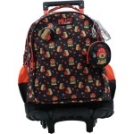 Diakakis imports School Trolley Bag Elementary Must Team Capybara 3 Compartments 000587171 5205698805394