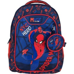 Diakakis imports School Backpack Elementary Spider- Man Nyc Hero Must Team 3 Compartments 000508773 5205698819131