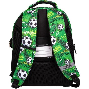 Diakakis imports School Backpack Elementary Must Team Football 3 Compartments 000587190 5205698807114