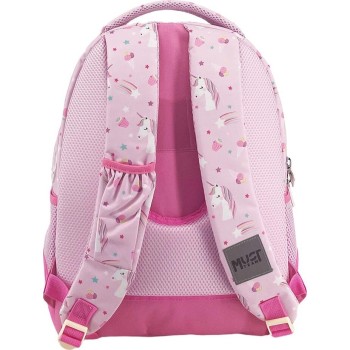 Diakakis imports School Backpack Elementary Must Team Pink Unicorn 3 Compartments 000587631 5205698828690