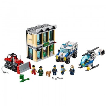 LEGO City Διάρρηξη Με Μπουλντόζα 60140 5702015865647