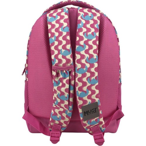 Diakakis imports Σχολική Τσάντα Πλάτης Δημοτικού Disney Stitch Pink Must Team 3 Θήκες 000565794 5205698809330