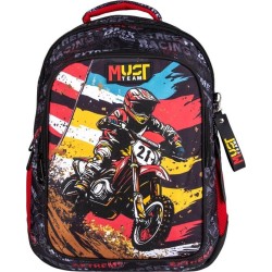 Diakakis imports School Backpack Elementary Must Team Bike 3 Compartments 000587198 5205698807336