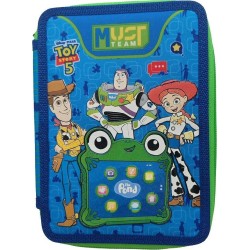 Diakakis imports Σχολική Κασετίνα Διπλή Γεμάτη Disney Toy Story 5 Must Team 000566037 5205698832635
