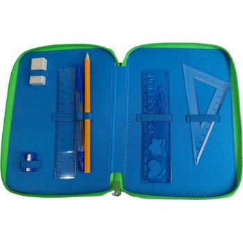 Diakakis imports School Pencil Case Double Filled Disney Toy Story 5 Must Team 000566037 5205698832635