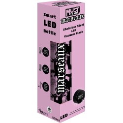 Diakakis imports Θερμός Ανοξείδωτο Marseaux Must Team 500 ml με LED ένδειξη θερμοκρασίας 000505151 5205698839801