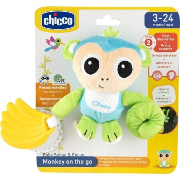 Chicco Baby Stroller toy Monkey for 0+ Years Y03-11568-00 8058664164875